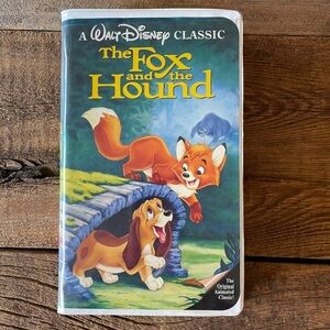 Walt Disney Black Diamond, The Fox And The Hound VHS Tape